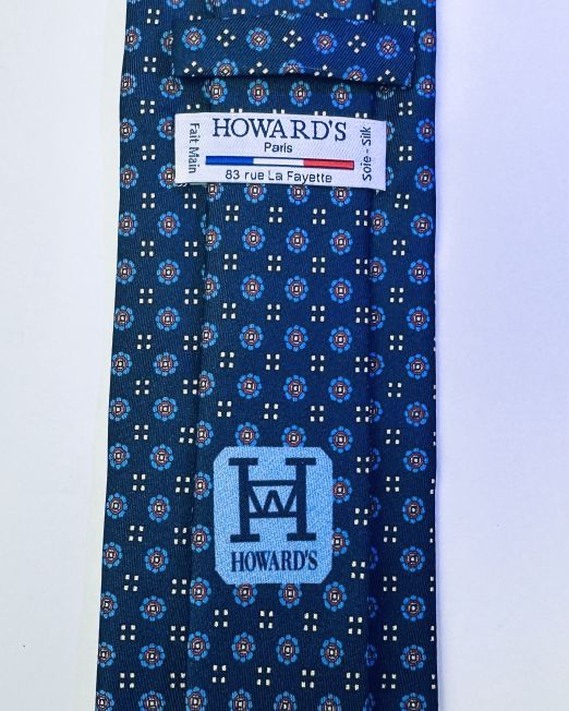 SARTORIAL TIE NAVY-SKY 1